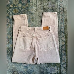 Citizens Of Humanity Straight Leg Light Pink Jeans